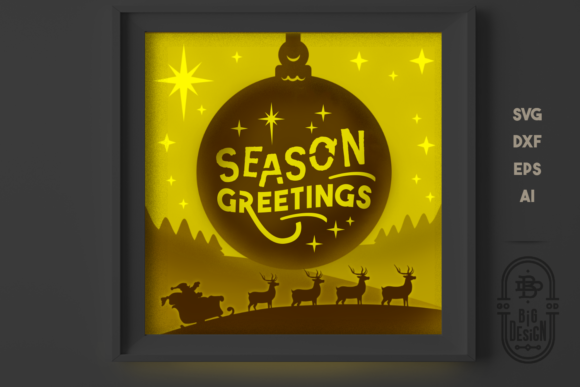 3D Christmas Scene: A Brand Designer's SVG Review