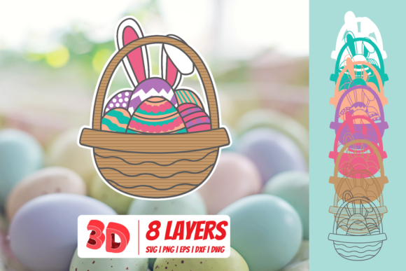 3D Easter Basket SVG: A Branding Review