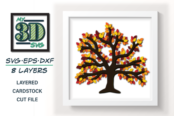 3D Fall Tree SVG for Shadow Boxes: A Designer’s Review for Seasonal Branding
