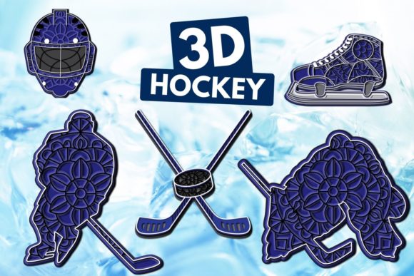 3D Hockey SVG Bundle: A Designer's Review