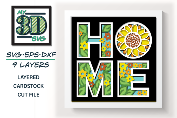 3D Home - 3D Sunflower SVG for Shadow Boxes: A Designer’s Real-World Review