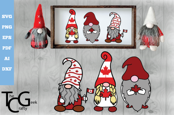 3D Layered Canada Day Gnomes: A Designer Review