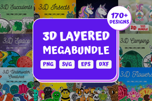 3D Layered SVG Bundle: A Brand Designer Review