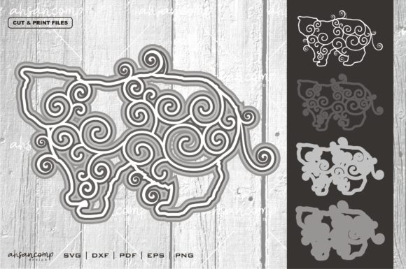 Cat Vector 1 SVG 3D Layered Graphics Review