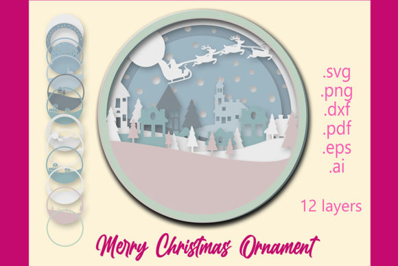Christmas Ornament 3D SVG: A Crafter's Review