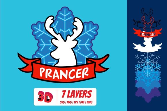 Prancer 3D SVG: A Christmas Design Review